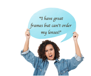 SEND US YOUR FRAME!   HAVE MORE THAN ONE?  SEND THEM ALL!   USE CODE " TWO, THREE OR FOUR", FOR  $15 OFF PER PAIR!  QUESTIONS?  TEXT  347 254 1625